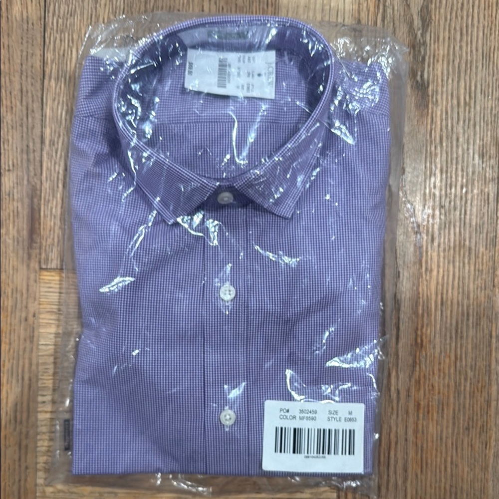 J. Crew Purple Dress Shirt Elegant Design